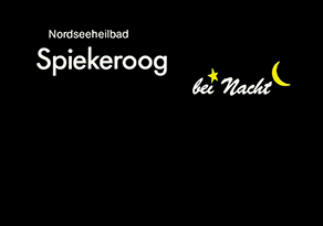 Nordseeheilbad Spiekeroog bei Nacht