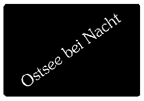 Ostsee bei Nacht