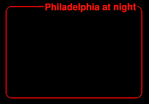 Philadelphia at night