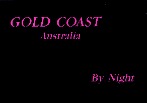 GOLD COAST Australia By Night
