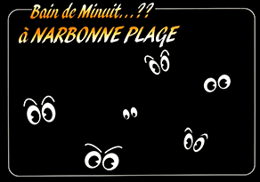 Bain de Minuit...?? a NARBONNE PLAGE