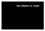 San Marino by Night
