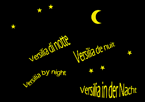 Versilia di notte / Versilia de nuit / Versilia by night / Versilia in der Nacht