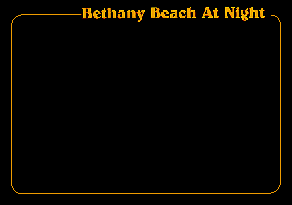 Bethany Beach At Night