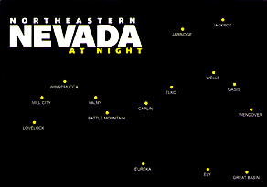 NORTHEASTERN NEVADA at night!