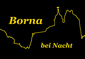 Borna bei Nacht