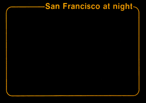 San Francisco at night