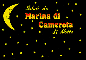 Saluti da Marina di Camerota di Notte