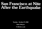 San Francisco at Nite / After the Earthquake