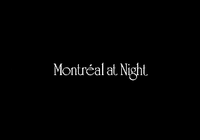 Montréal at Night