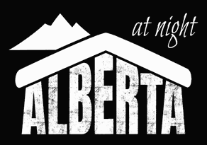 ALBERTA at night