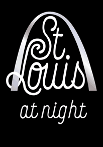 St. Louis at night