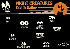 NIGHT CREATURES Death Valley