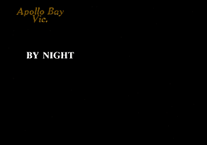 Apollo Bay Vic. BY NIGHT