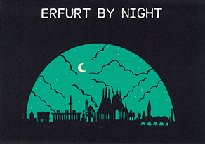 ERFURT BY NIGHT