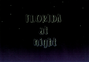 FLORIDA at night