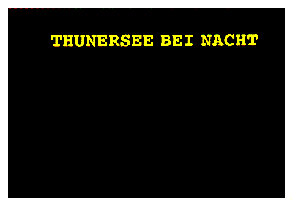 THUNERSEE BEI NACHT