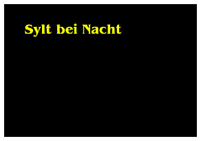 Sylt bei Nacht