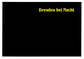 Dresden bei Nacht