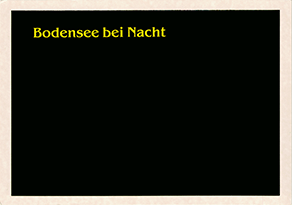 Bodensee bei Nacht