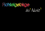 Fichtelgebirge bei Nacht