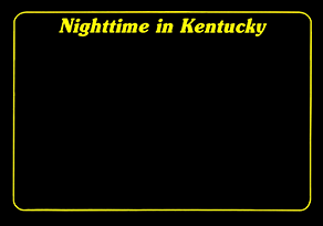 Nighttime in Kentucky