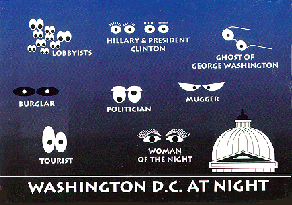 WASHINGTON D.C. AT NIGHT