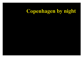 Copenhagen by night