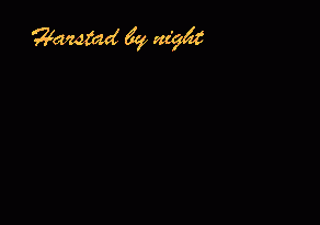 Harstad by night