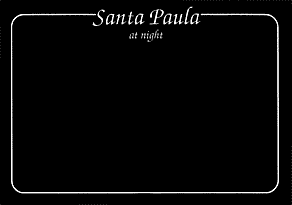 Santa Paula at night