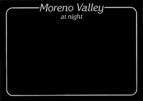 Moreno Valley at night