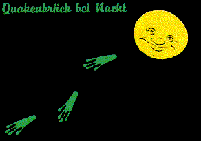 Quakenbrück bei Nacht