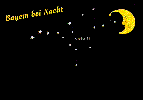 Bayern bei Nacht