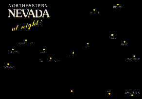 NORTHEASTERN NEVADA at night!