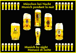 München bei Nacht / Munich pendant la nuit / Munich by night / Monaco di notte