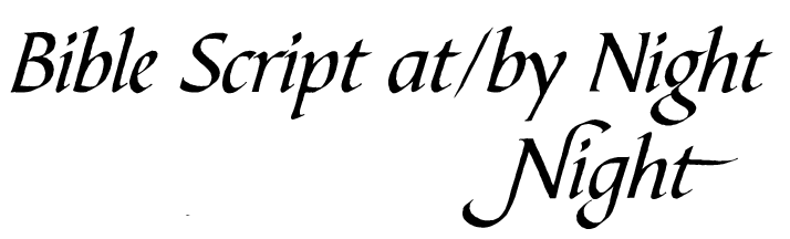 Bible Script