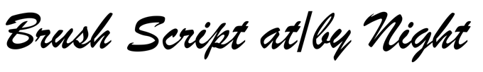 Brush Script