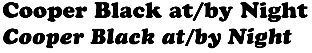 Cooper Black