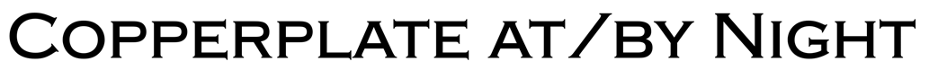 Copperplate