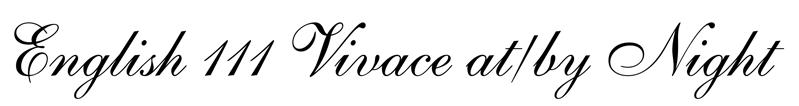 English 111 Vivace
