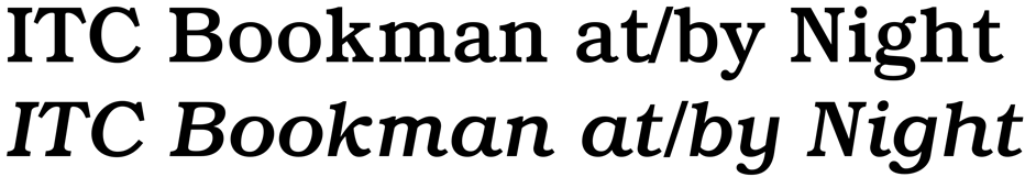 ITC Bookman