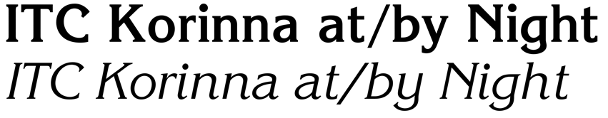 ITC Korinna