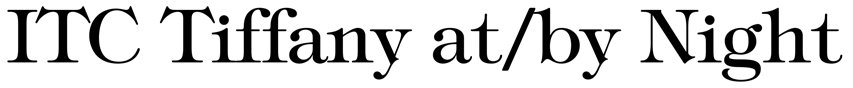 ITC Tiffany
