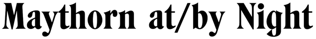 Maythorn
