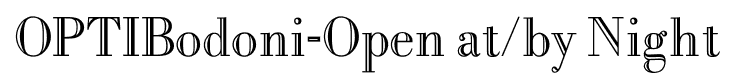 OPTIBodoni-Open