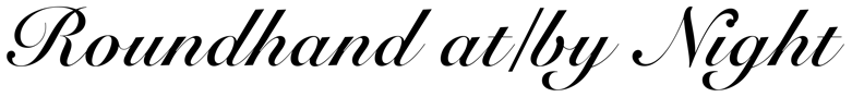 Roundhand