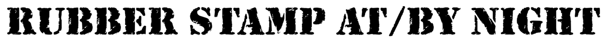 Rubber Stamp