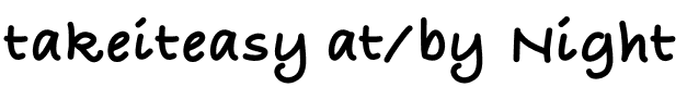 takeiteasy